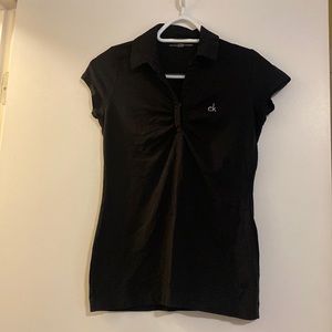 Calvin Klein black polo US XS
